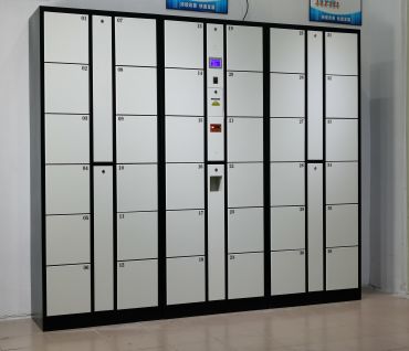Infrared barcode storage cabinet: suitable for public places such as shopping malls, large supermark